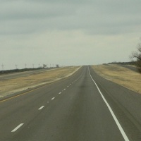 Following the Straight and Narrow (roads) of West Texas